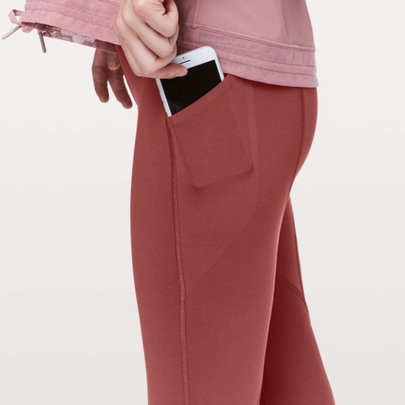 Lululemon Pace Rival Crop *22" in Savannah - Picture 2 of 14